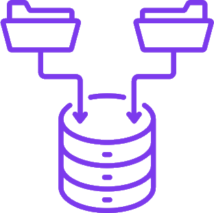 Ingest and route icon